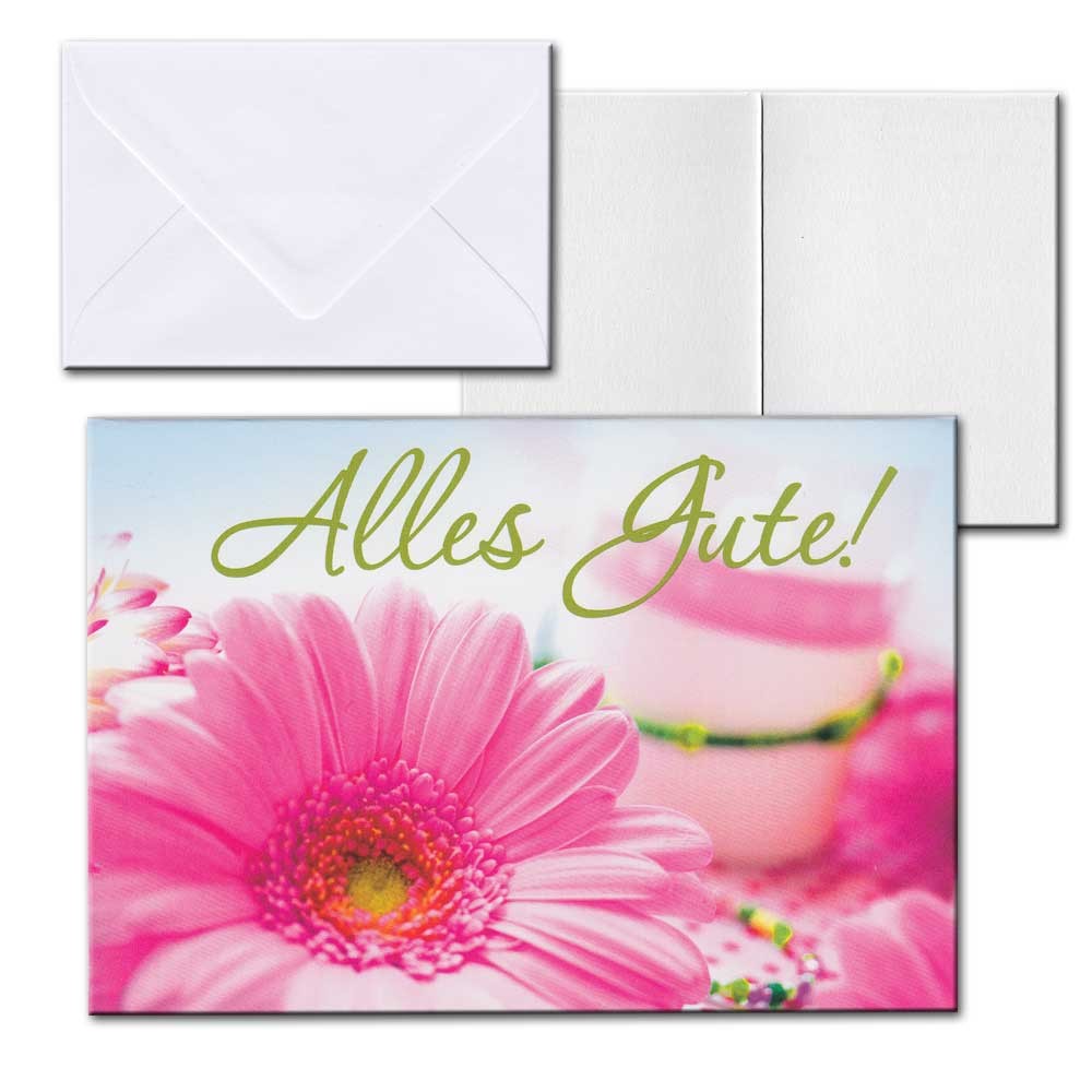 Cartolini Aufklappkarte Karte Sprüche Zitate Briefumschlag Geburtstag